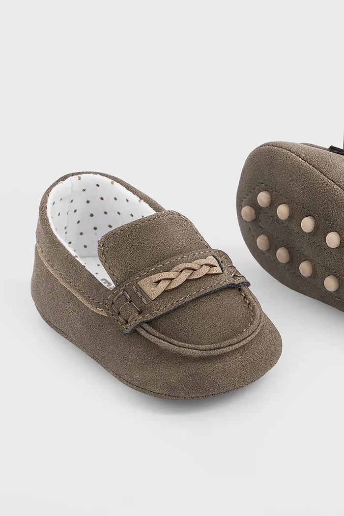 Dječaci Mayoral Newborn mokasinke za bebe 9145.1K.Newborn.9BY2 smeđa