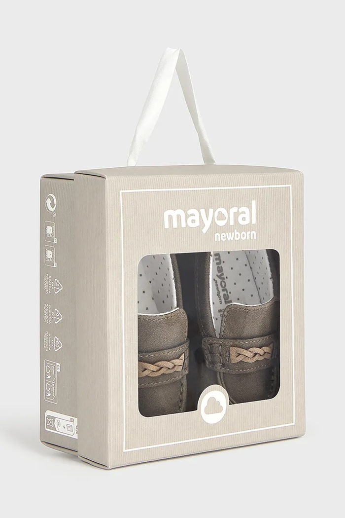Mayoral Newborn mokasinke za bebe smeđa 9145.1K.Newborn.9BY2