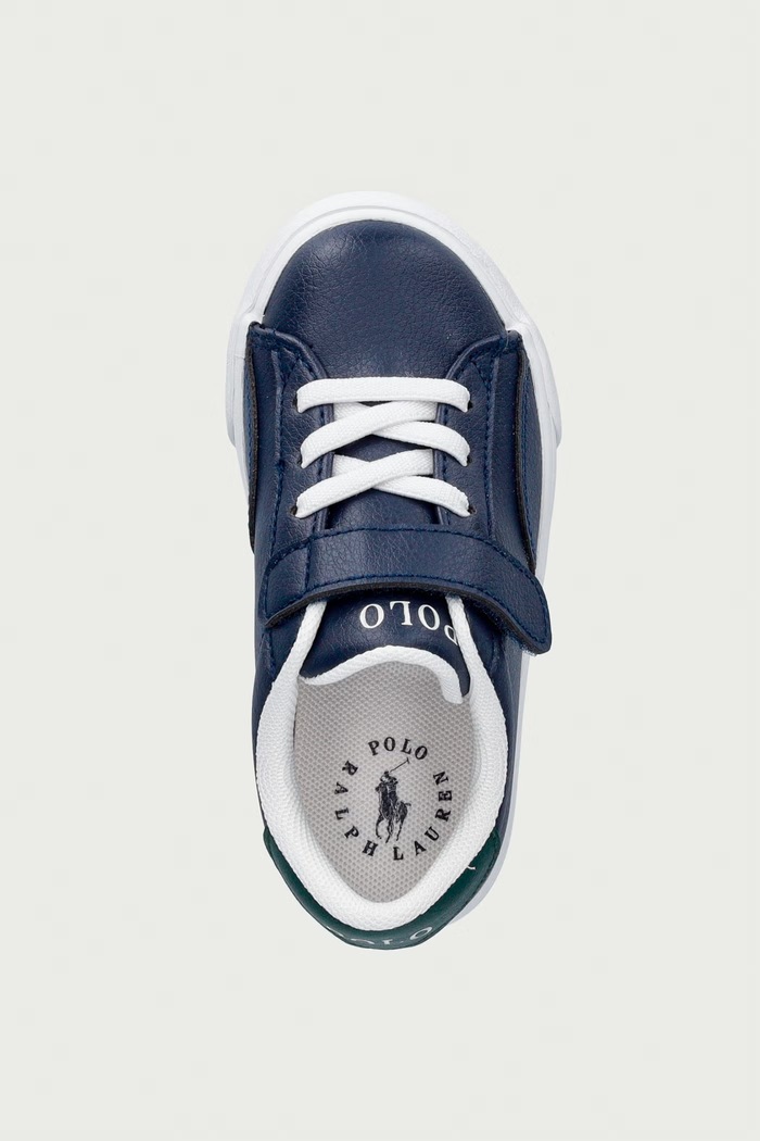 THERON V PS sneakers παιδικά Polo Ralph Lauren RL05559410 σκούρο μπλε
