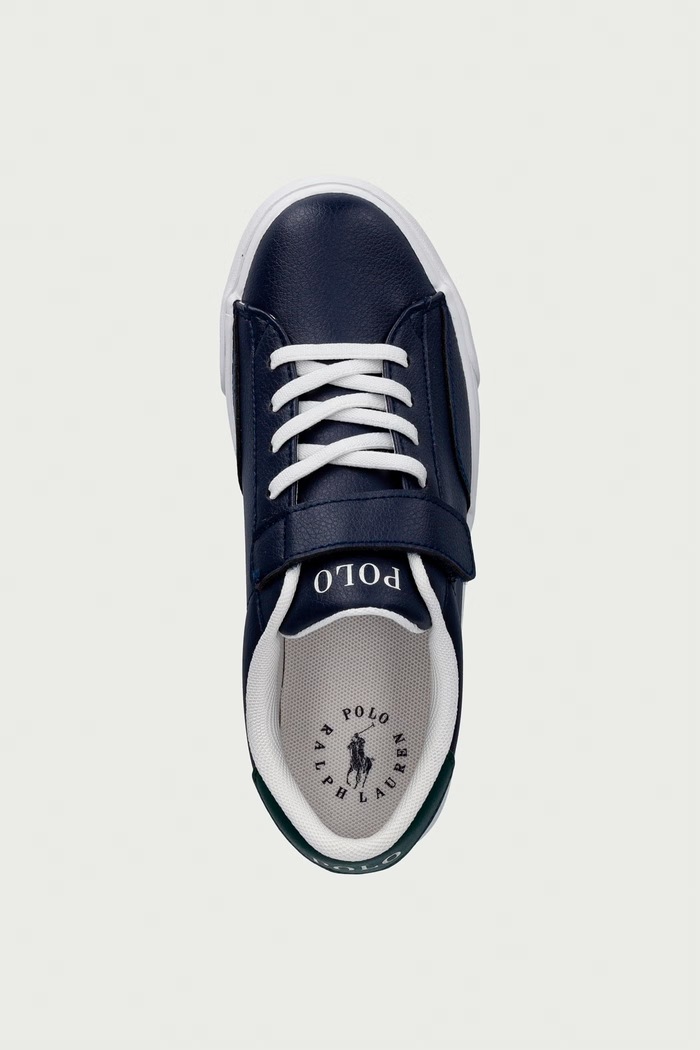 THERON V PS sneakers παιδικά Polo Ralph Lauren RL05557410 σκούρο μπλε