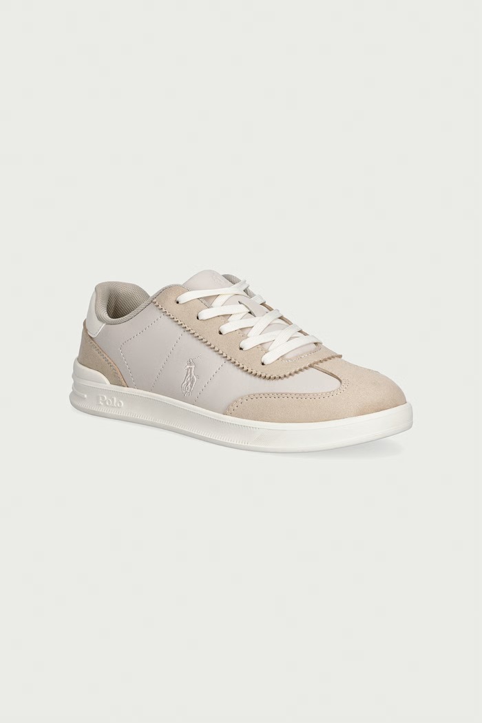 Polo Ralph Lauren HOLLIS sneakers per bambini beige RL04998272