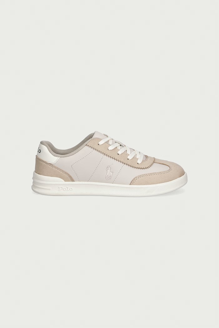 Polo Ralph Lauren HOLLIS sneakers per bambini RL04998272 beige AW26
