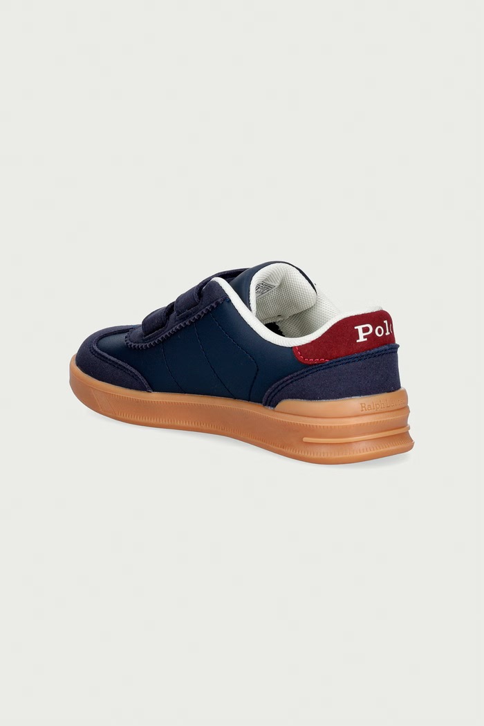 Αγορίστικα Polo Ralph Lauren HOLLIS EZ sneakers παιδικά RL04997411 σκούρο μπλε