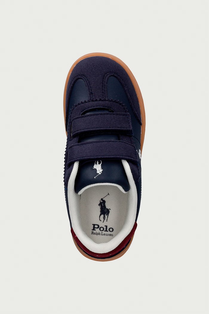 HOLLIS EZ sneakers παιδικά Polo Ralph Lauren RL04997411 σκούρο μπλε