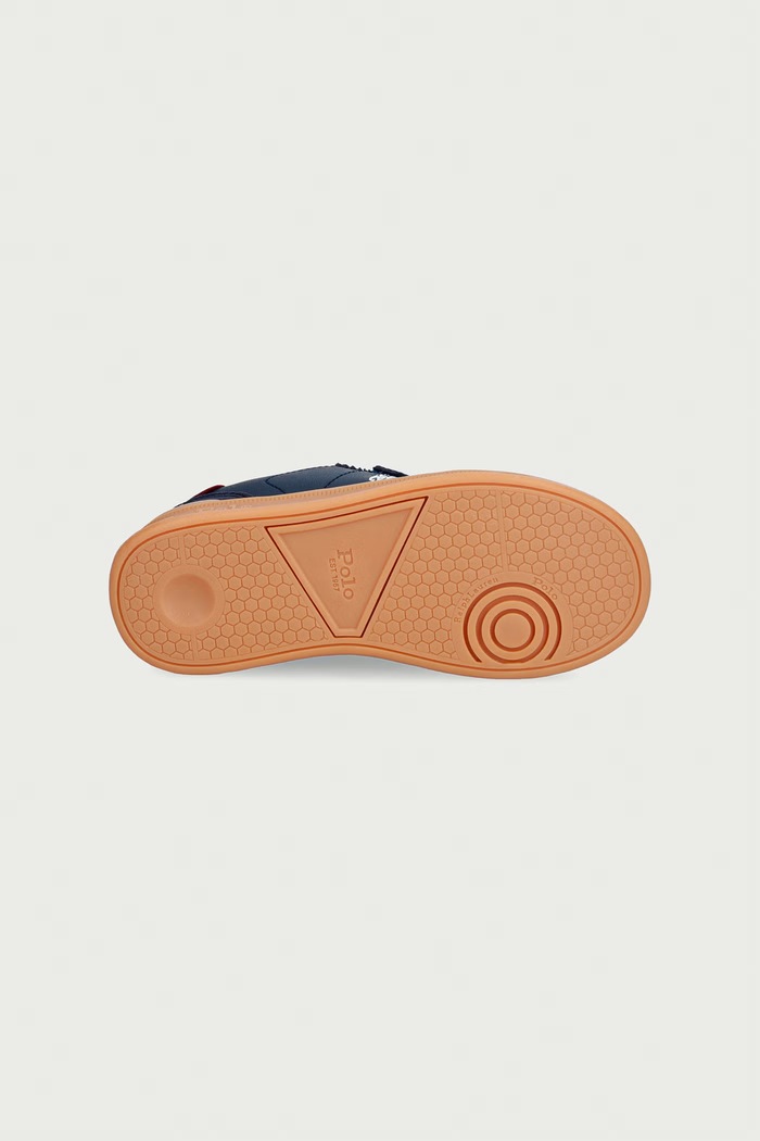 HOLLIS EZ sneakers παιδικά Polo Ralph Lauren σκούρο μπλε RL04997411