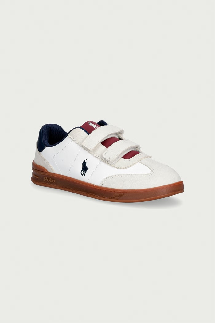 Polo Ralph Lauren HOLLIS EZ sneakers παιδικά λευκό RL04997104