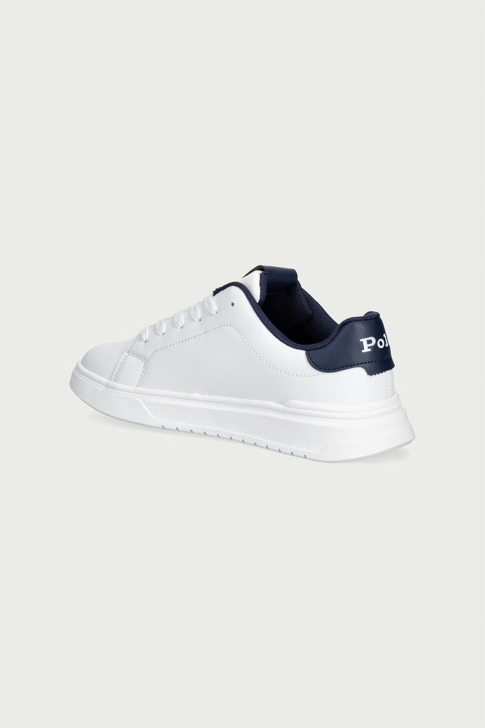 Chłopiec Polo Ralph Lauren HERITAGE COURT SUPER sneakersy dziecięce RL03844101 biały