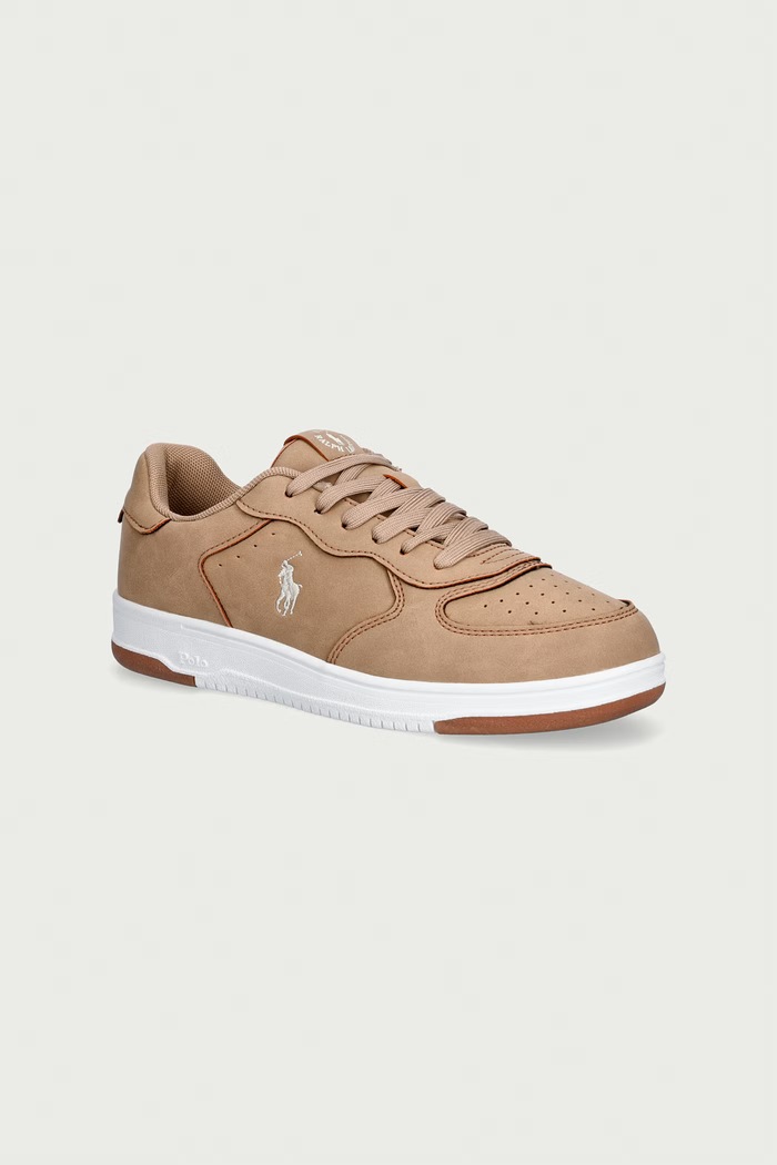Polo Ralph Lauren MASTERS COURT sneakers παιδικά μπεζ RL01241270
