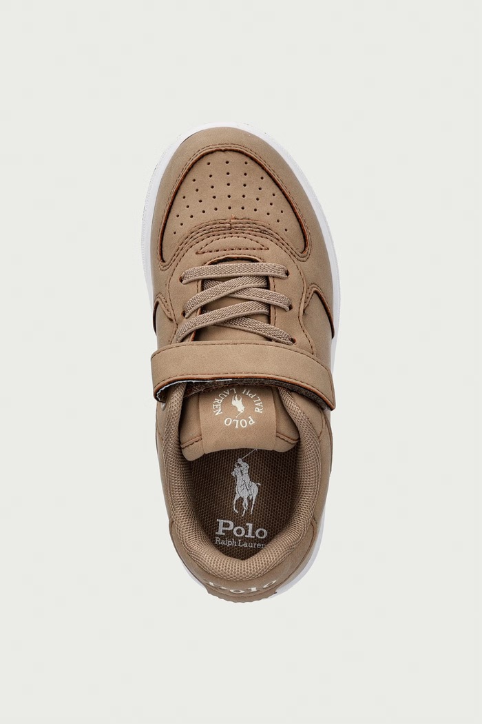 Polo Ralph Lauren MASTERS COURT PS sneakersy dziecięce beżowy RL01243270