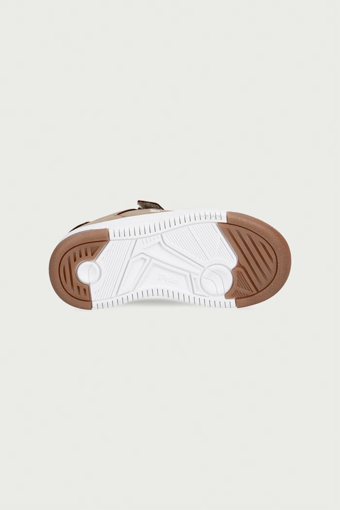 Polo Ralph Lauren MASTERS COURT PS sneakersy dziecięce RL01168270 beżowy