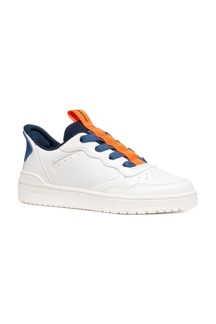 Chlapec Geox WASHIBA FAST IN sneakers detské J65NRA.05415.28.35.9BY2 biela