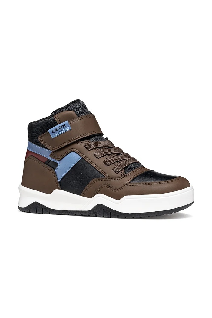 Geox PERTH sneakers παιδικά J367RF.0MEBC.36.41.9BY2 καφέ AW26