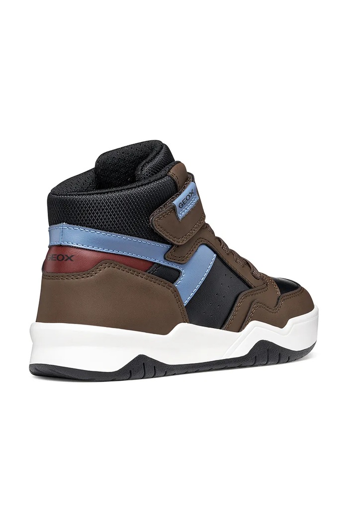 Αγορίστικα Geox PERTH sneakers παιδικά J367RF.0MEBC.28.35.9BY2 καφέ