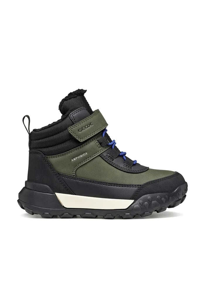 Geox Čevlji zimski otroški TREKKYUP zelena J46MBE.0MEMS.24.27.9BY2