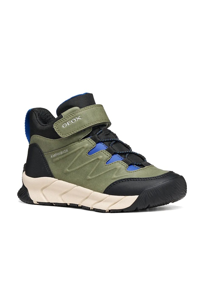 Chlapec Geox Topánky zimné detské FLEXYPER PRO J66NBD.0MEFU.36.39.9BY2 zelená