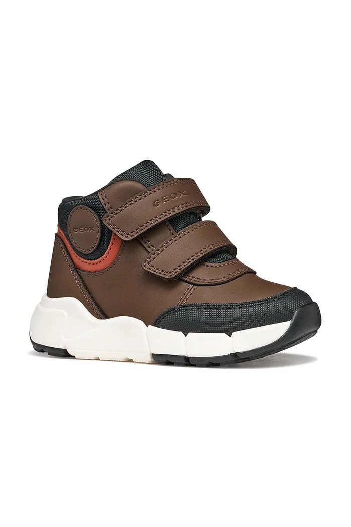 Geox FLEXYPER MINI sneakers παιδικά B666GA.0MEBC.24.27.9BY2 καφέ AW26