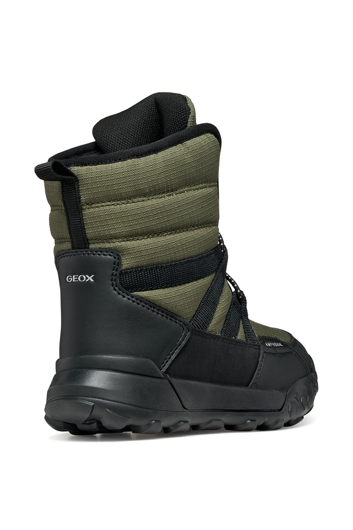 Chłopiec Geox Śniegowce dziecięce TREKKYUP J46MBC.08V50.36.39.9BY2 zielony