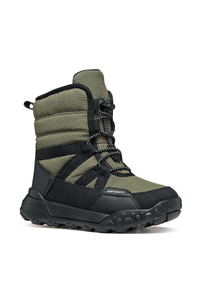 Geox Śniegowce dziecięce TREKKYUP J46MBC.08V50.24.27.9BY2 zielony AW26