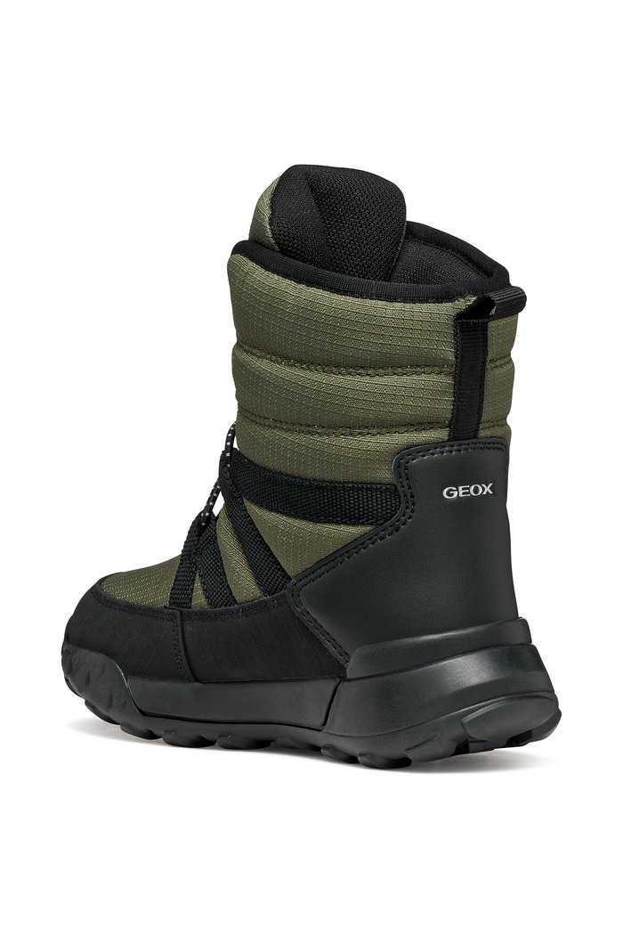 Śniegowce dziecięce TREKKYUP Geox J46MBC.08V50.24.27.9BY2 zielony