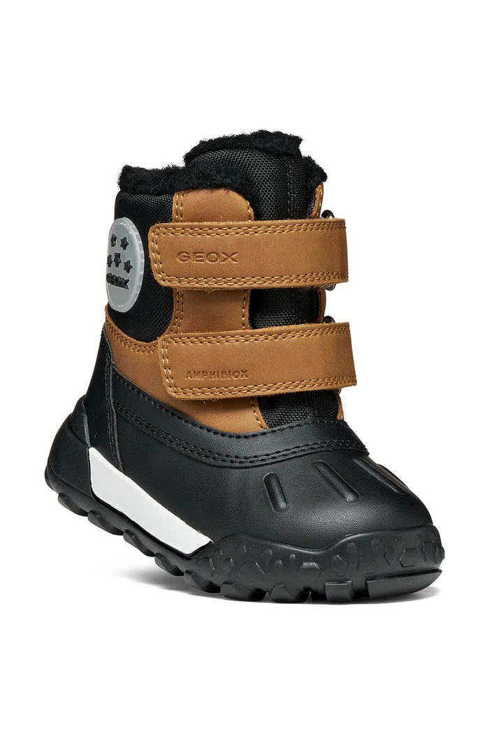 Geox Sběhule dětské TREKKYUP B566LI.0MEFU.24.27.9BY2 hnědá AW26