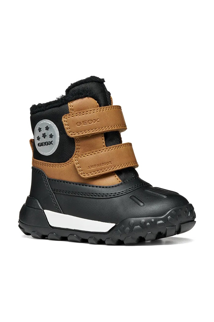 CHLAPEC Geox Sběhule dětské TREKKYUP B566LI.0MEFU.24.27.9BY2 hnědá