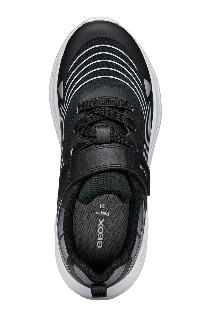 Geox sneakers παιδικά SPRINTYE J66GBB.0119J.28.35.9BY2 μαύρο
