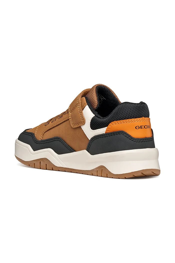 Geox PERTH sneakersy dziecięce brązowy J367RE.0MEMS.36.41.9BY2