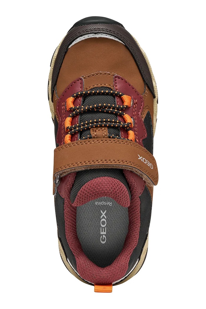 Buty trekkingowe dziecięce MAGNETAR Geox brązowy J463ZB.050FU.28.35.9BY2