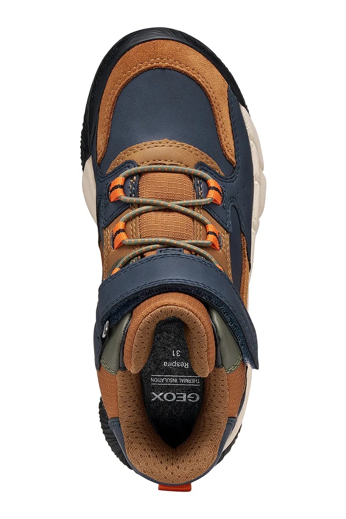 Boty zimní dětské FLEXYPER PRO Geox hnědá J56NBA.0MEFU.36.39.9BY2