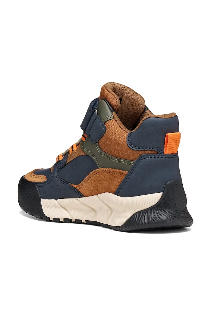 Boty zimní dětské FLEXYPER PRO Geox J56NBA.0MEFU.28.35.9BY2 hnědá