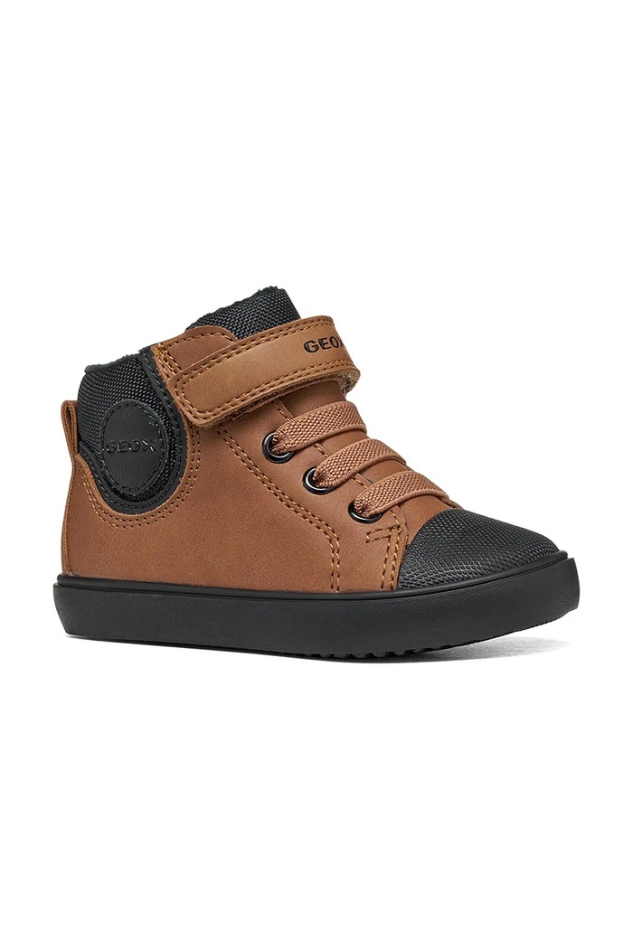 Chlapec Geox GISLI sneakers detské B461NC.0MEFU.20.27.9BY2 hnedá