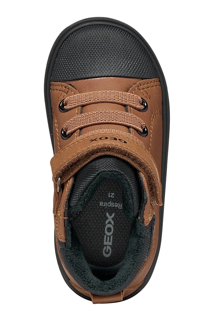 Geox GISLI sneakers detské B461NC.0MEFU.20.27.9BY2 hnedá