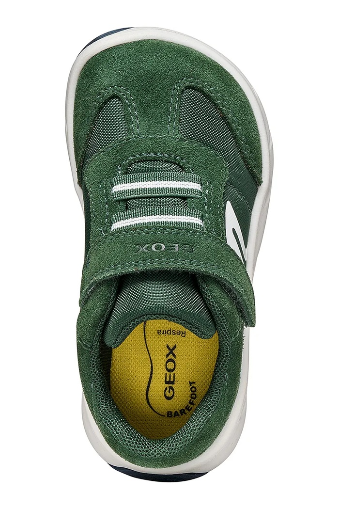 Geox FOOT-RUN Barefoot sneakers detské B660KA.0FU22.20.27.9BY2 zelená