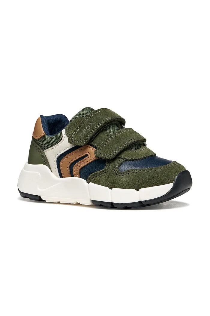 Geox FLEXYPER MINI sneakers detské B656GC.05422.20.23.9BY2 zelená AW26
