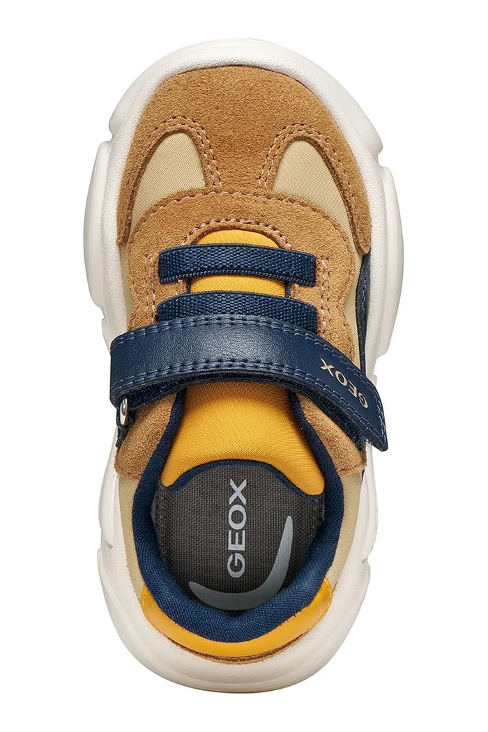 Geox CIUFCIUF sneakers detské B455RB.0FU22.20.23.9BY2 hnedá