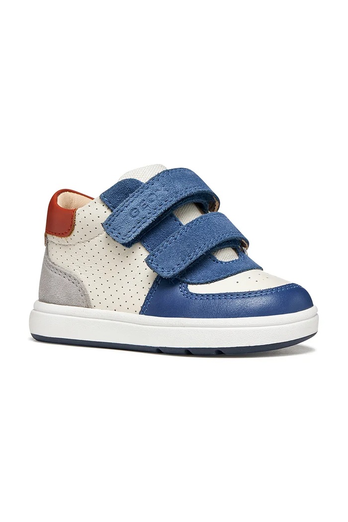 Geox Polobotky dětské kožené BIGLIA B554DA.08520.18.26.9BY2 béžová AW26