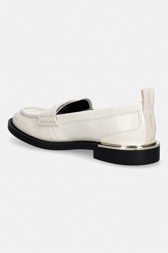 Încălțăminte DKNY mocasini pentru femei Raeya K3596299.CNT bej