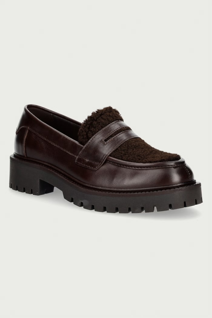 Marc O'Polo Loafersy damskie Phia 21 brązowy 5000015209.1346