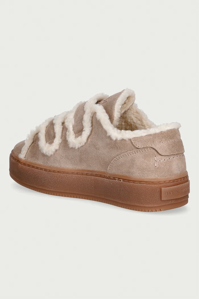Obuwie Marc O'Polo Edith 1 sneakersy damskie zamszowe 5000015221.1740 beżowy
