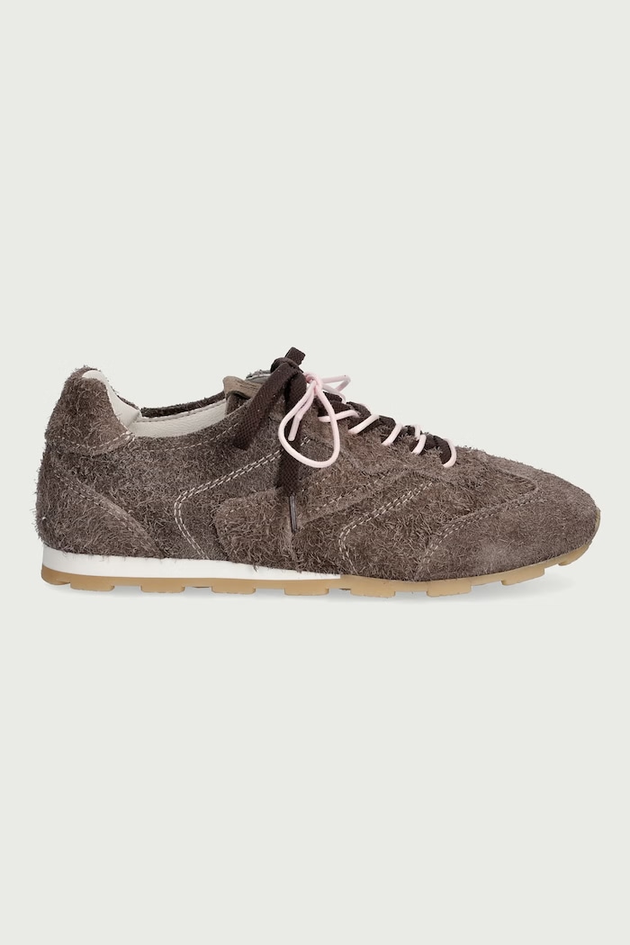Marc O'Polo Fabiana 4 sneakersy damskie zamszowe 5000015240.1422 beżowy AW26