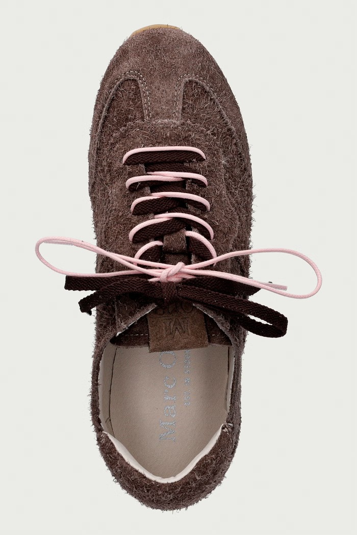 Fabiana 4 sneakersy damskie zamszowe Marc O'Polo 5000015240.1422 beżowy