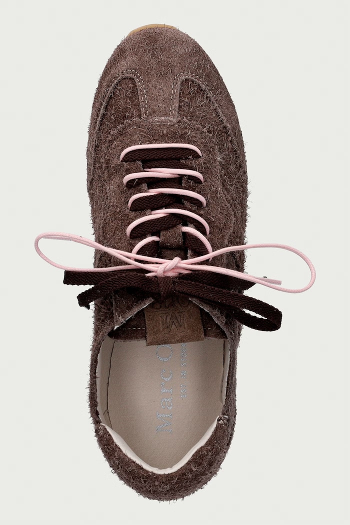 Fabiana 4 sneakersy damskie zamszowe Marc O'Polo 5000015240.1422 beżowy