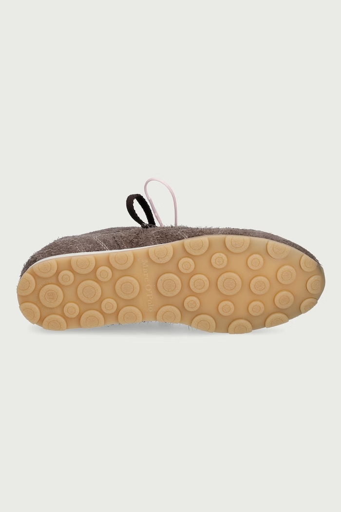 Fabiana 4 sneakersy damskie zamszowe Marc O'Polo beżowy 5000015240.1422