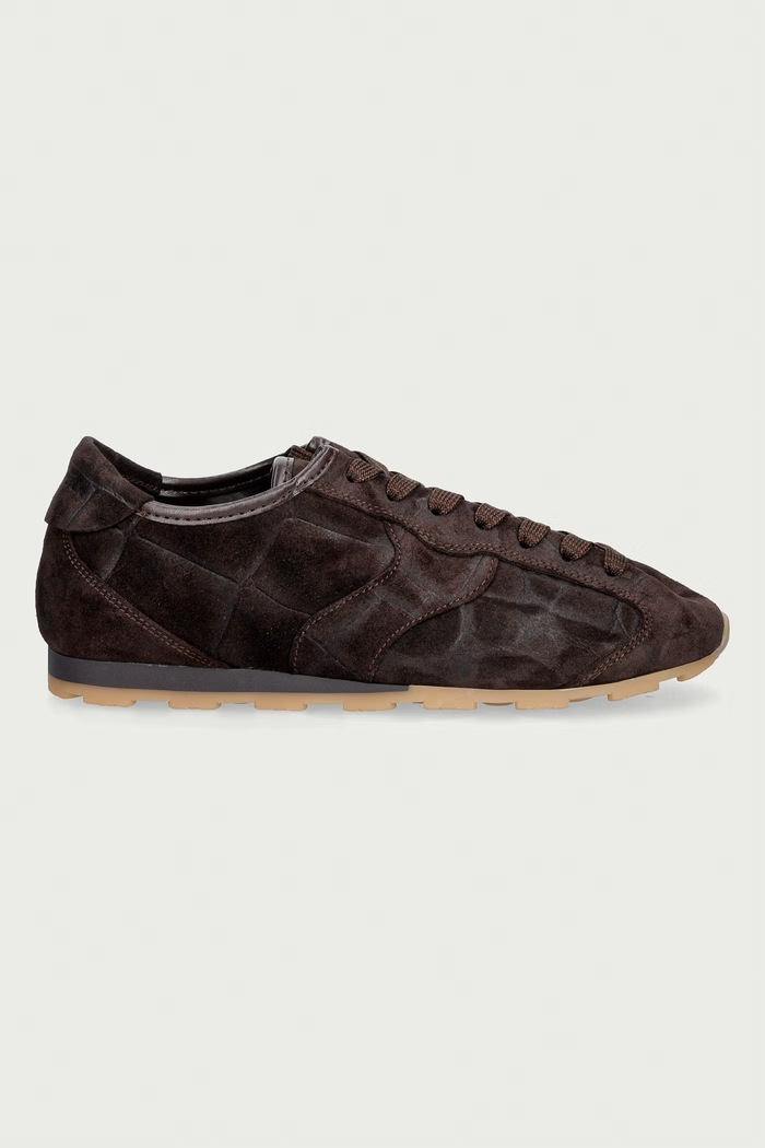 Marc O'Polo Fabiana 6 sneakersy damskie zamszowe 5000015247.0344 brązowy AW26
