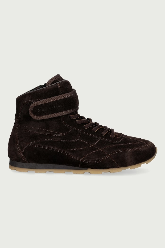 Marc O'Polo Fabiana 7 sneakersy damskie zamszowe 5000015250.0344 brązowy AW26