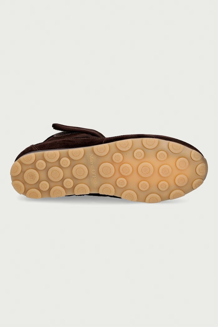 Marc O'Polo Fabiana 7 sneakersy damskie zamszowe 5000015250.0344 brązowy