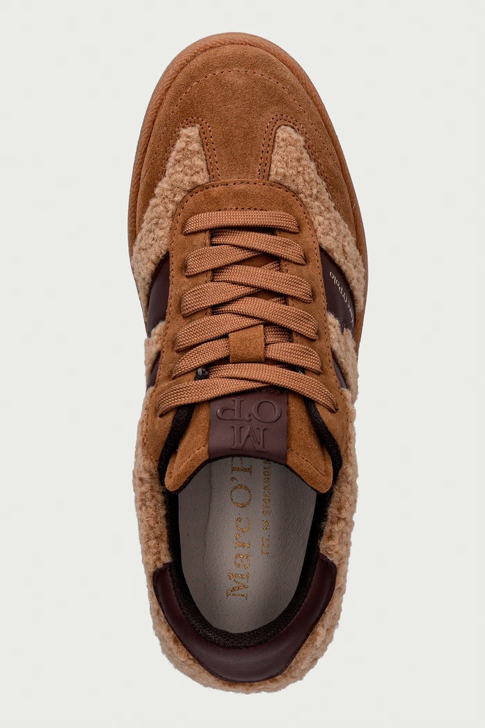 Court W 5 sneakersy damskie Marc O'Polo 5000016510.1743 brązowy