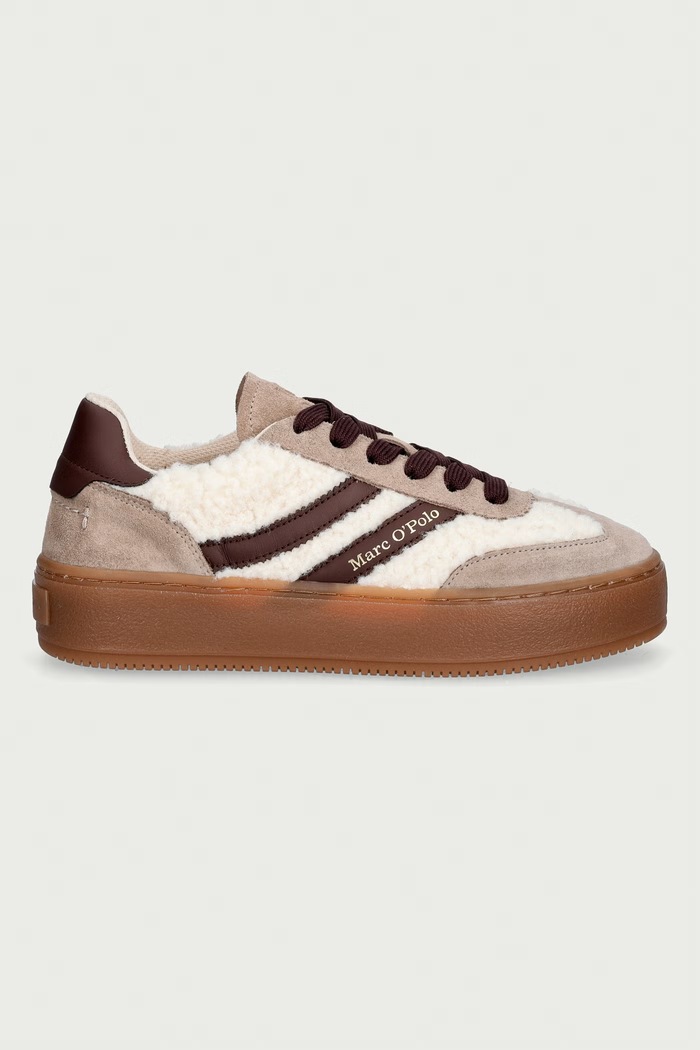 Marc O'Polo Edith 2 sneakersy damskie 5000016520.1740 brązowy AW26