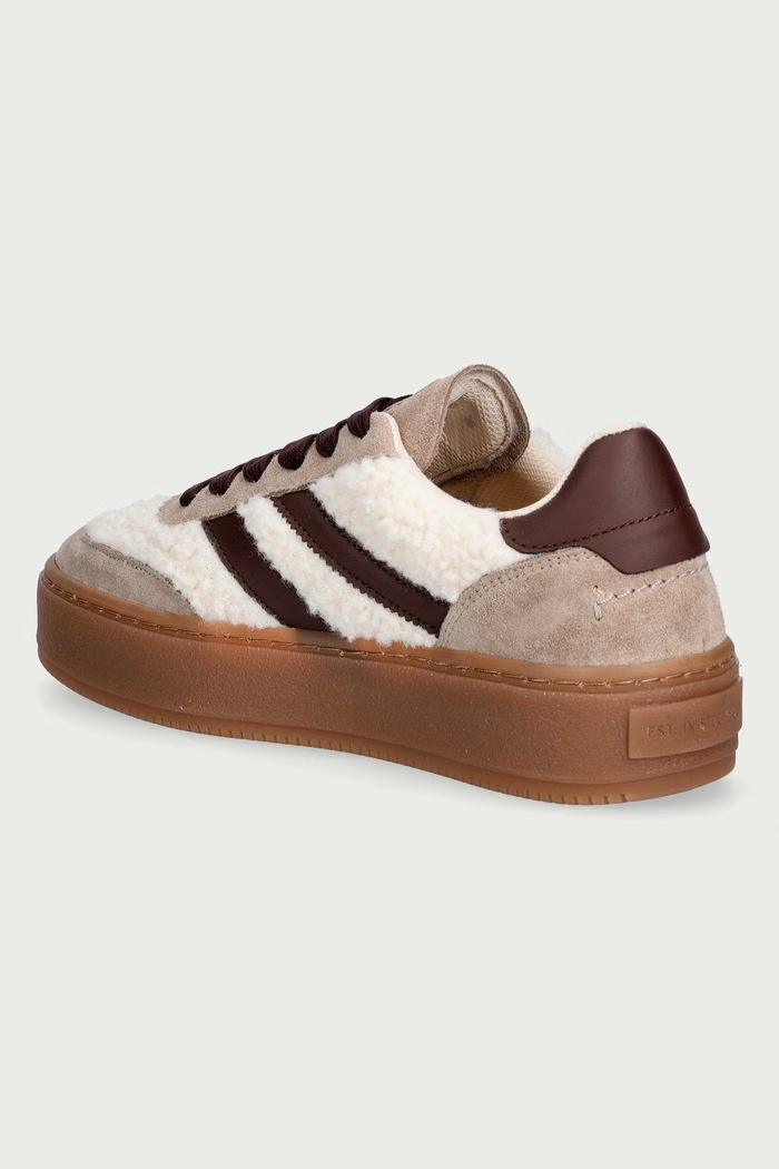 Obuwie Marc O'Polo Edith 2 sneakersy damskie 5000016520.1740 brązowy