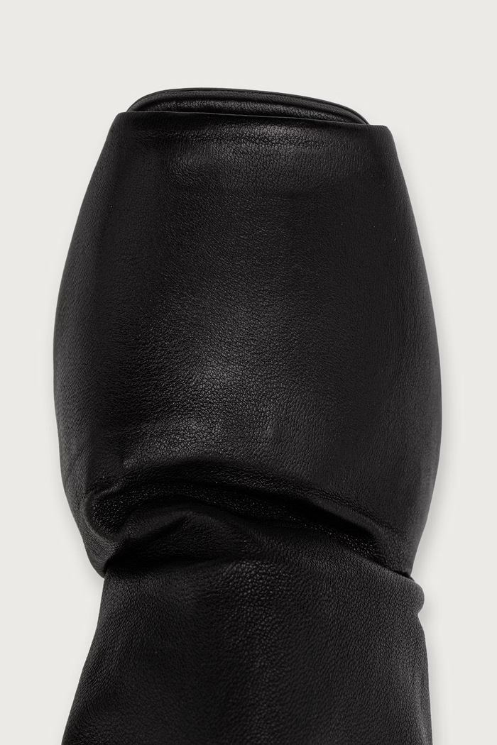 Cantilever 8 botki z odkrytymi palcami damskie Rick Owens Lilies LI02F2802.LS0 czarny